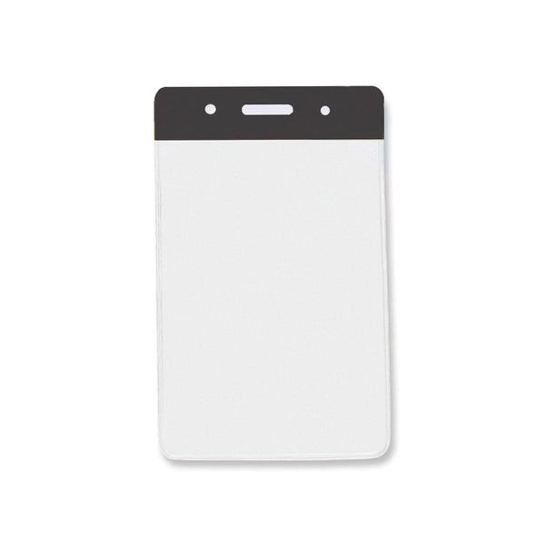 Flexible Vertical Colored Badge Holder 2.63" x 3.75" IDenticard Canada