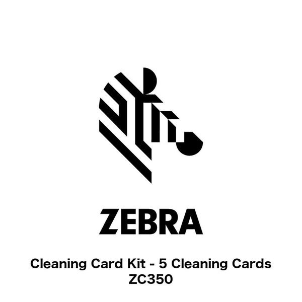 Cleaning Card Kit (Zebra ZC Series, 5 Cards) - IDenticard Canada