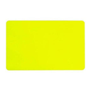 Yellow PVC ID Card (CR80-Credit Card Size, 2.13" x 3.38")