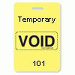 Reusable VOIDbadge Yellow 101-200 