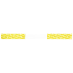 Yellow Adhesive Non-Expiring Inspection Band