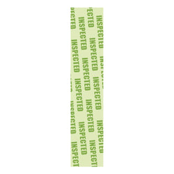 Lime Adhesive Non-expiring Inspection Band (Case of 1000)