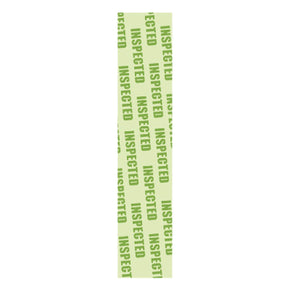 Lime Adhesive Non-expiring Inspection Band (Case of 1000)