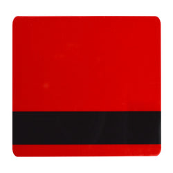 Red PVC ID Card with 1-2