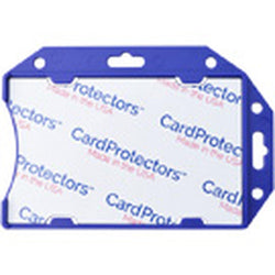 Blue Rigid Shielded 1-Card Holder