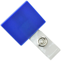 Square Metallic Blue LogoClip™