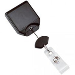 Twisted Free Black Badge Reel with Swivel Clip
