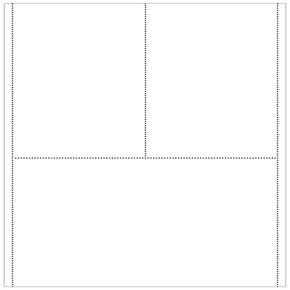 Printable Paper Inserts for Large Event Badge Holders, 4" x 6"