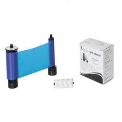 Blue Printer Ribbon with Cleaning Roller (SMART 31 and 51, 1,200 Imprints)