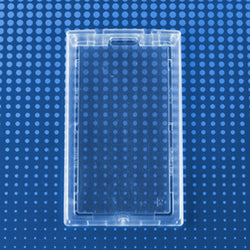 Rigid Plastic Vertical Locking Card Case, 2.13