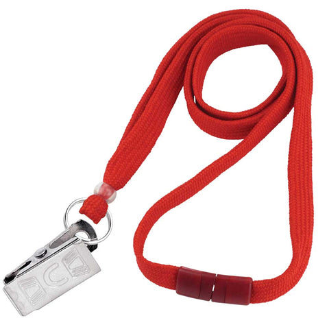 WLYD-RRSB - Woven Lanyard with Retractable Reel and Safety Breakaway