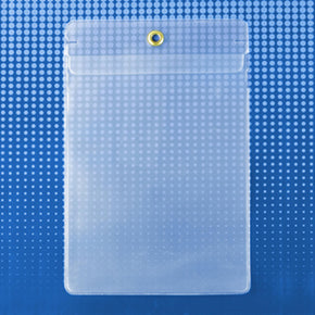 Vinyl Protective Document Envelopes (3.38" x 5.25")