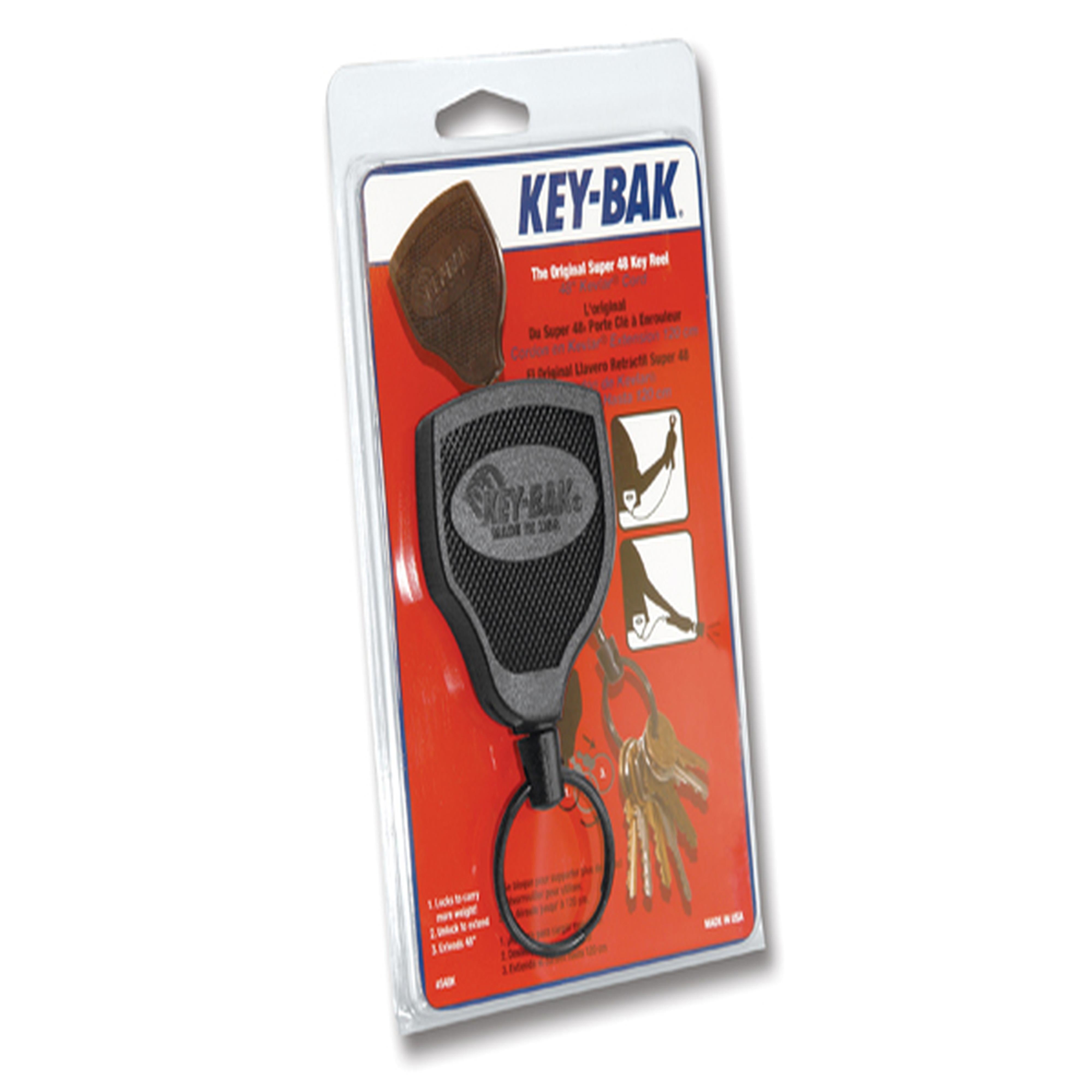 Super 48 Key-Bak Badge Reel - IDenticard Canada