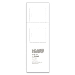 Single-Core JetPak™ ID Card with vertical slot (Data Collection Size, 2.313" x 3.25")