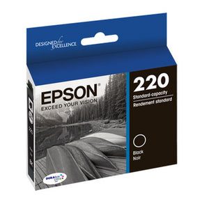Black Epson 220 Ink Cartridge (Epson WF-2630)