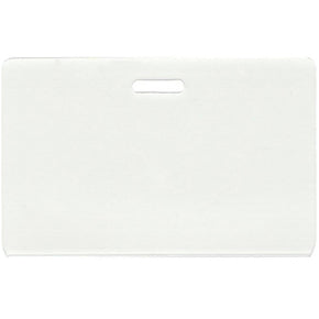 Credit Card Size Laminating Pouch with Horizontal Slot (3.38" x 2.13", 14 mils)