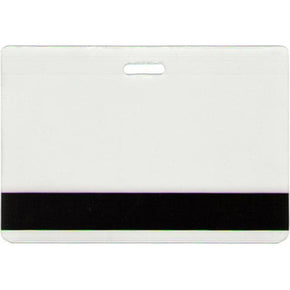 Government Card Size Laminating Pouch with Horizontal Slot and Magnetic Stripe (3.88" x 2.63", 14 mils)