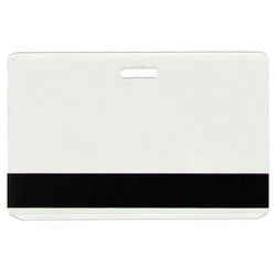 Credit Card Size Laminating Pouch with Horizontal Slot and Magnetic Stripe (3.38