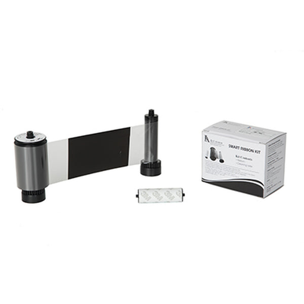 Black Printer Ribbon with Overlay (SMART 30 and 50 series) - IDenticard ...