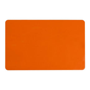 Orange PVC ID Card (CR80-Credit Card Size, 2.13" x 3.38")