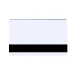 PVC ID Card with 1-2" HICO Magnetic Stripe (CR80-Credit Card Size). Pack of 100