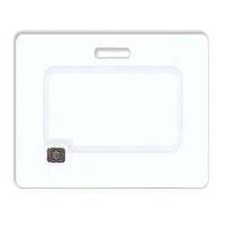 SMART Insert for Dual-Sided IDentiSMART ID Cards with Horizontal Slot (CR80-Credit Card Size, 2.13