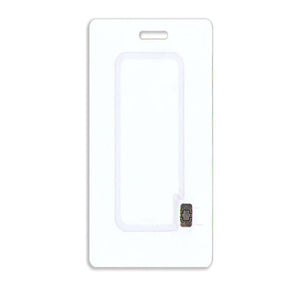 SMART Insert for Dual-Sided IDentiSMART ID Cards with Vertical Slot (CR80-Credit Card Size, 2.13" x 3.38")