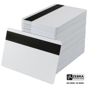 Zebra® Composite ID Card with 1-2" HICO Magnetic Stripe (CR80-Credit Card Size, 2.13" x 3.38")